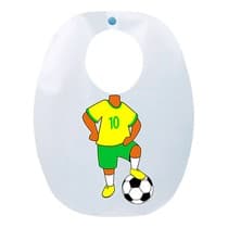 Babador Impermeável Infantil - Jogador Seleção - FunWork
