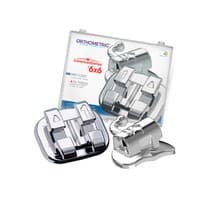 Bráquete de Aço Advanced Series MBT 022 1 Caso 6x6 com Gancho 20unid. + Tubo 4unid. - Orthometric