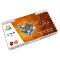 Kit Bráquete de Aço Slim Edgewise 0,018