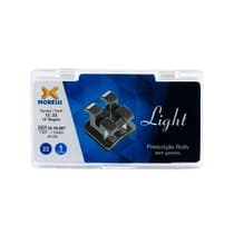 Bráquete Metálico Roth Light 0,022'' - Canino Superior Ang. 13° - 10.10.907 - Morelli