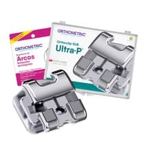Bráquete Metálico Ultra-P Roth 0,022” 1 Caso + Sequência de Arco – Orthometric