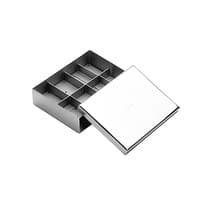 Estojo Para Esterilização Inox 12X9X3Cm Para Grampos - Fava