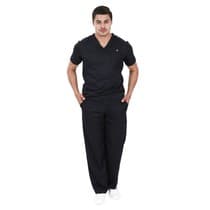 Pijama Cirúrgico Masculino Preto - Dana Jalecos Exclusivos