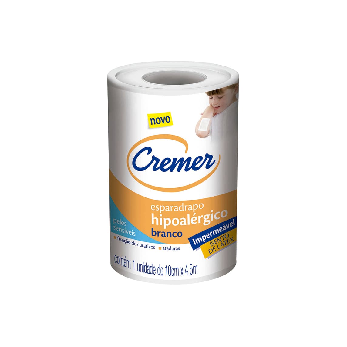 Esparadrapo Hipoalérgico Impermeável Branco