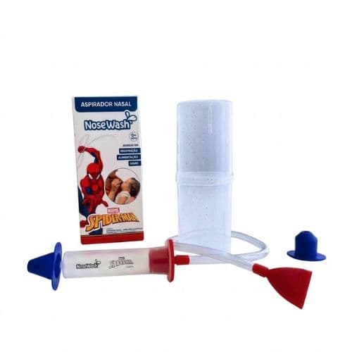 Aspirador Nasal Spider-Man NoseWash - AGPmed