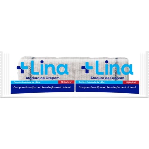Atadura de Crepom 30cm x 1,80m - Unidade - Lina