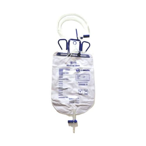 Bolsa Coletora de Urina Sistema Fechado 2000ml Estéril - Haibreath