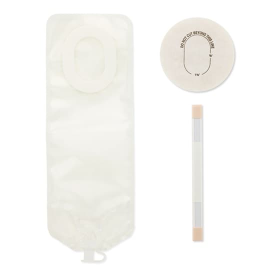 Bolsa Neonatal Para Estomia Intestinal Recortável 35 X 22mm Unidade Hollister