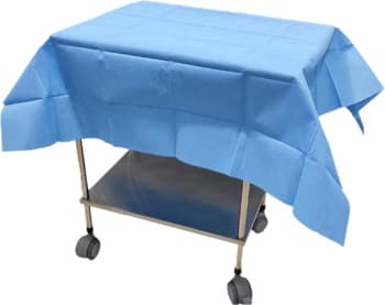 Campo Cirurgico SMS 40G 1,00 X 1,00m Azul Estéril - Pion G Plus