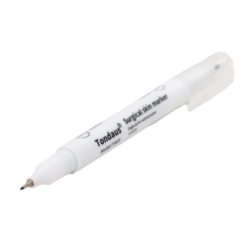 Caneta Marcação Cirúrgica Ponta Dupla (0.5mm / 1mm) - Unidade - Tondaus