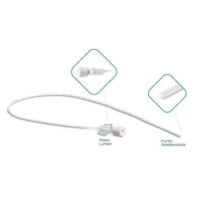 Cateter Umbilical 2,5 Fr Mono Lúmen 30,5cm Poliuretano - Blenta