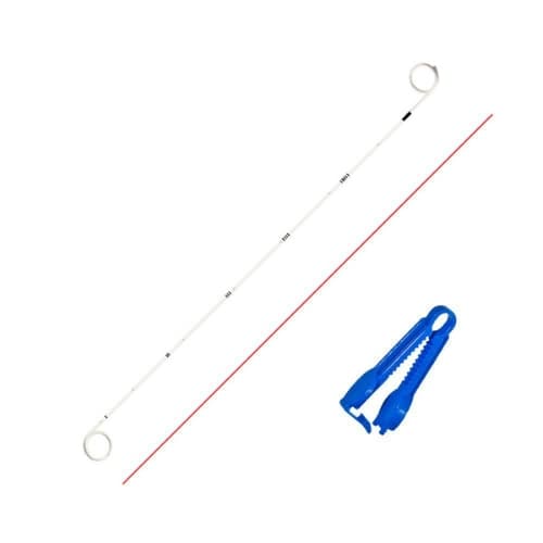 Cateter Ureteral Duplo Rabo De Porco 5Fr X 26Cm - Wellead