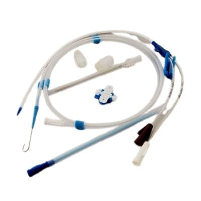 Cateter Venoso Central Duplo Lúmen Intervencional 4FRX13cm - Medika