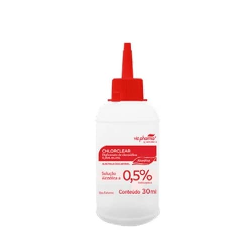 Clorexidina 0,5% Alcóolica 30ml - Vic Pharma