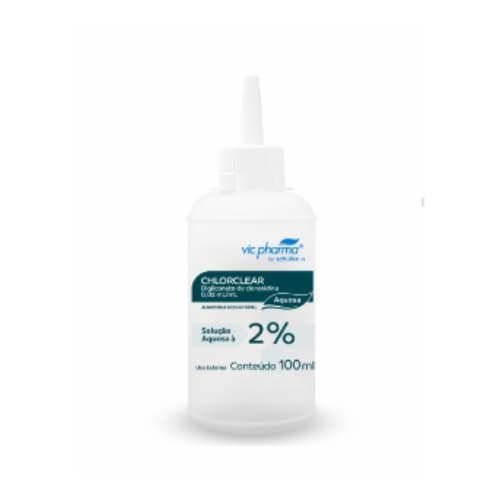 Clorexidina Aquosa 2% 100ML Unidade - Vic Pharma