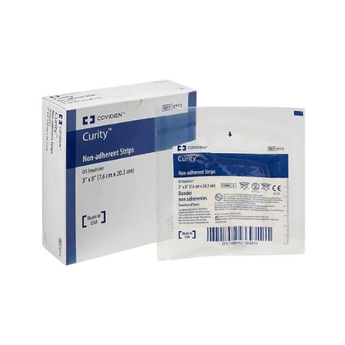 Compressa Com Emulsão Petrolatum Curity 7,6cm X 20,3cm - Unidade - Covidien