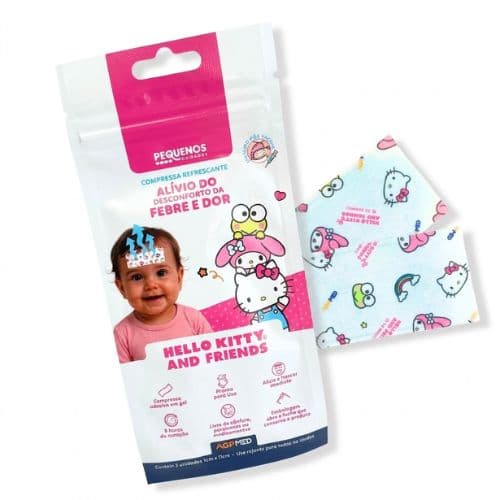 Compressa Refrescante Hello Kitty and Friends - 2 Unidades - AGPmed