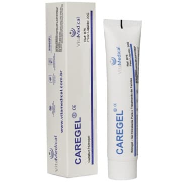 Hidrogel Sem Alginato Tubo Estéril 85g - Caregel - Vita Medical