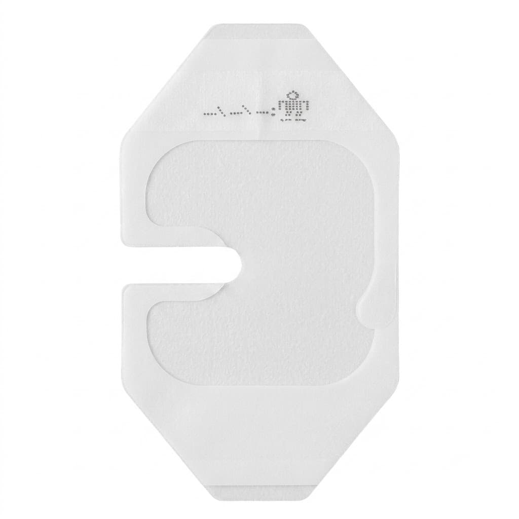 Curativo Filme Transparente Estéril Com Fenestra 4,4 x 4,4cm - Haifix - Haibreath
