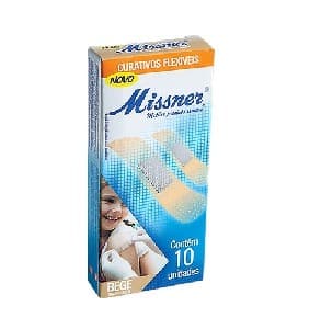 Curativo Flexivel Bege Com 10 Unidades - Missner