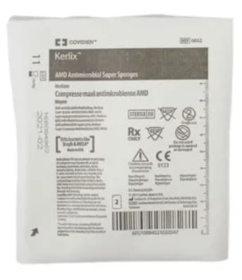 Curativo de Gaze 100% Algodão Kerlix com Phmb 0,2% 15 X 17cm com 5 Unidades Covidien