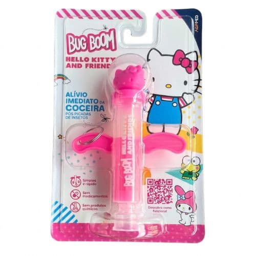 Dispositivo para Alívio de Coceira de Picadas de Insetos Bug Boom Hello Kitty and Friends - AGPmed