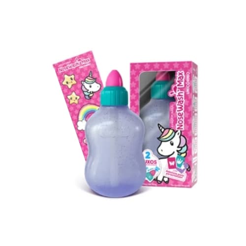 Dispositivo para Lavagem Nasal 240ml - Nosewash Max Unicórnio
