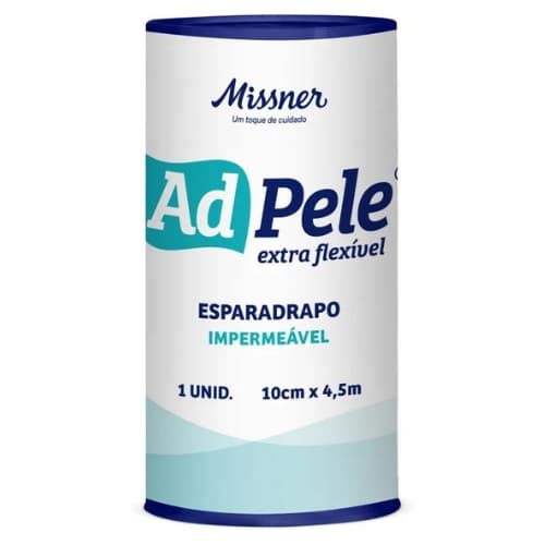 Esparadrapo Branco 10cm X 4,5m - Unidade - AD Pele