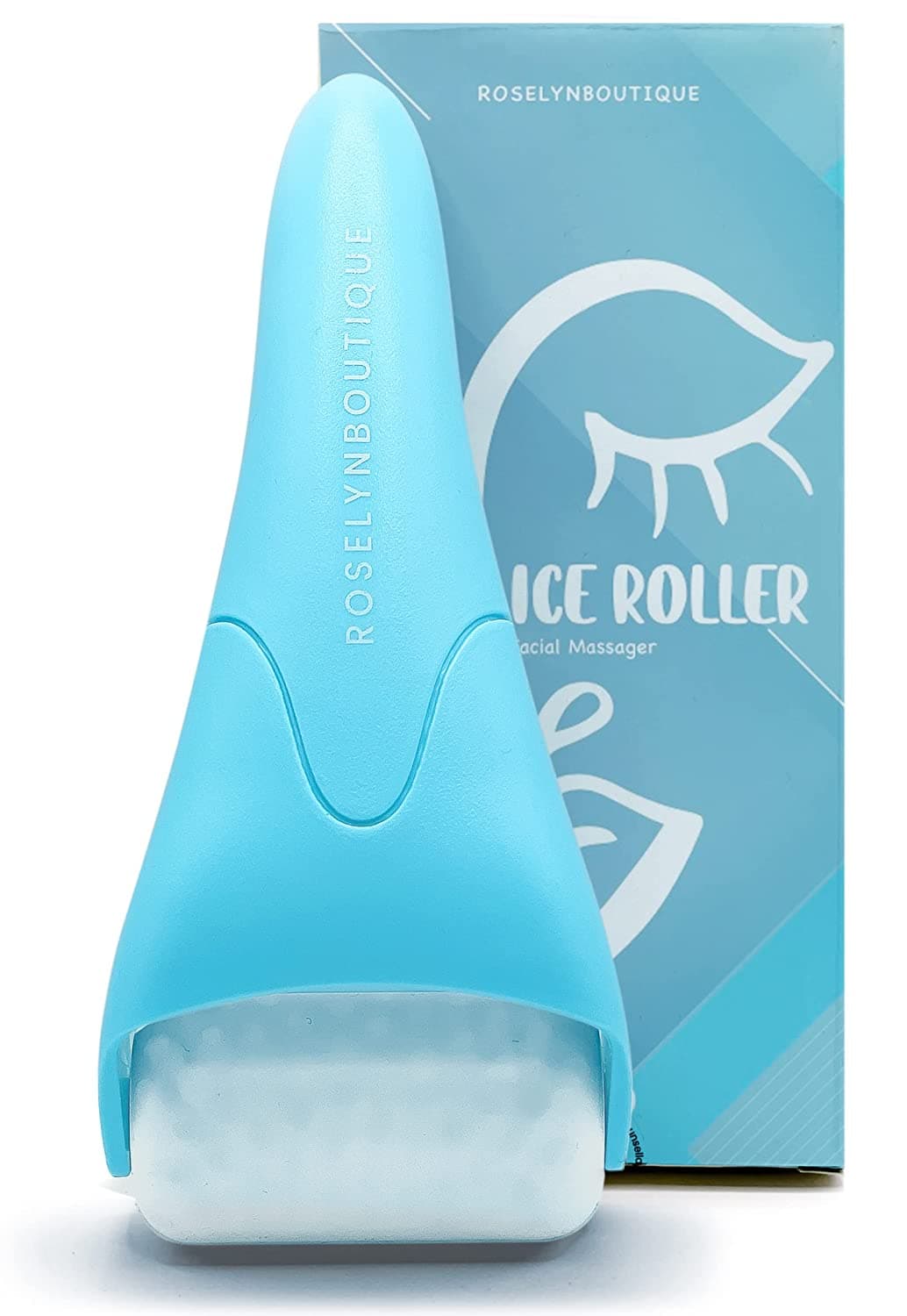 Ice Roller - Massageador Facial (Azul Claro)