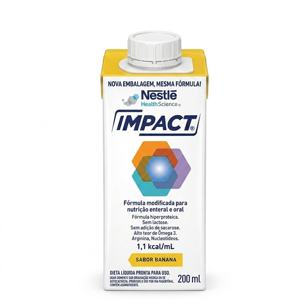 Impact Banana 200ml Unidade Nestlé
