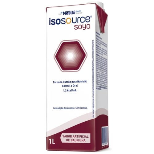 Isosource Soya Baunilha 1L Unidade Nestlé