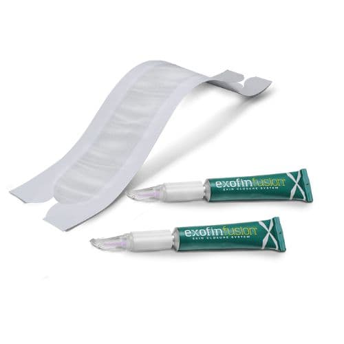 Kit 2 Colas Cirúrgicas com Tela para Pele 30 CM - Exofin Fusion