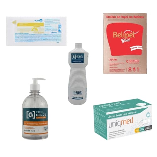 Kit Assepsia Essencial | Suturas Online