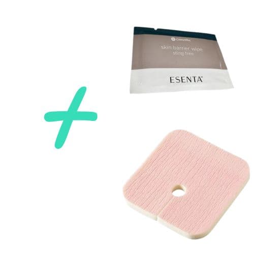 Kit Espuma para Traqueostomia + Lenço Protetor Esenta - Suturas online | Produtos para Saúde, médico-hospitalar, home care