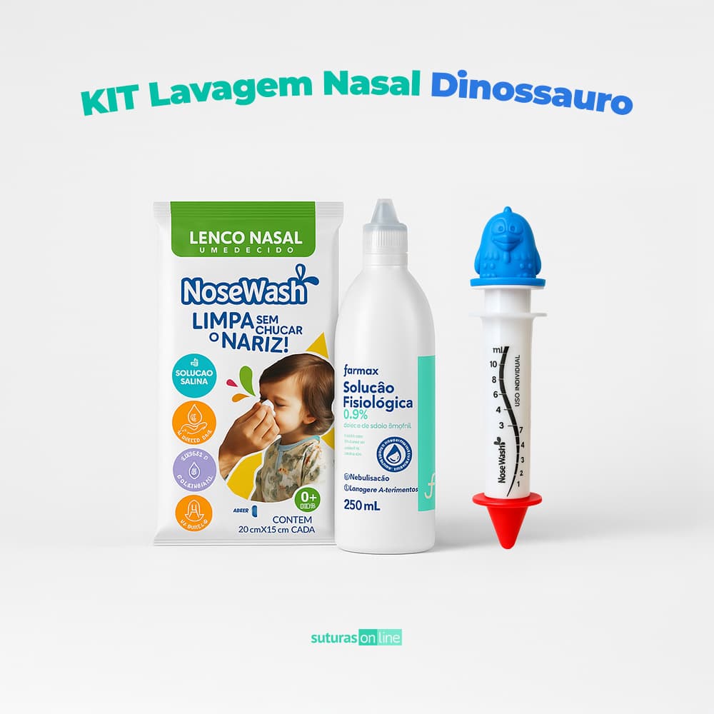 Kit Lavagem Nasal Galinha Pintadinha - Suturas online | Produtos para Saúde, médico-hospitalar, home care