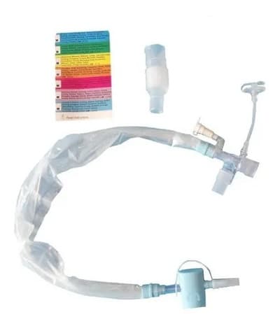 Kit Sistema Fechado De Aspiração Traqueal 10FR P/Traqueostomia | Haibreath 25 Unid + Oxímetro de brinde - Suturas online | Produtos para Saúde, médico-hospitalar, home care
