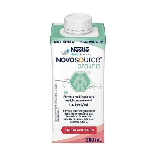 Novasource Proline Morango 200ml Unidade Nestlé