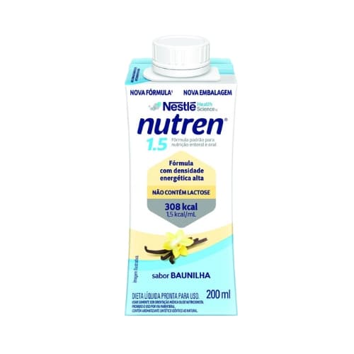 Nutren 1.5 Baunilha Unidade 200ml Nestlé