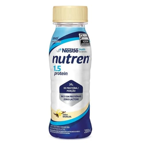 Nutren 1.5 Protein Baunilha 200ml Unidade Nestlé