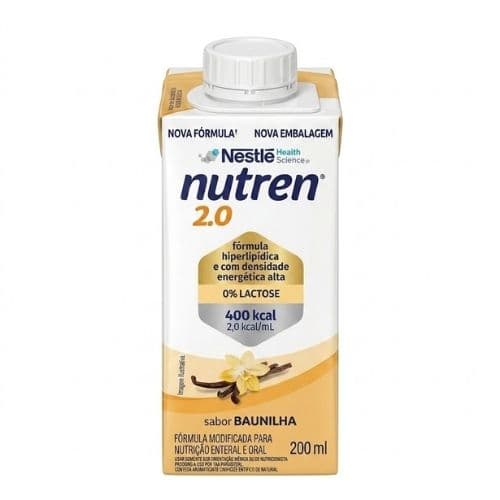 Nutren 2.0 Baunilha 200ml Unidade Nestlé