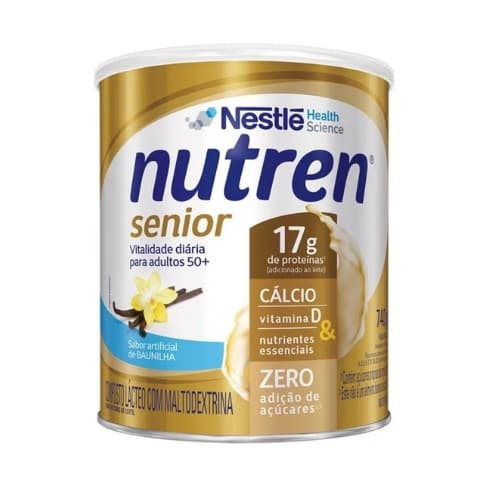 Nutren Senior Pó Baunilha 370g Unidade Nestlé