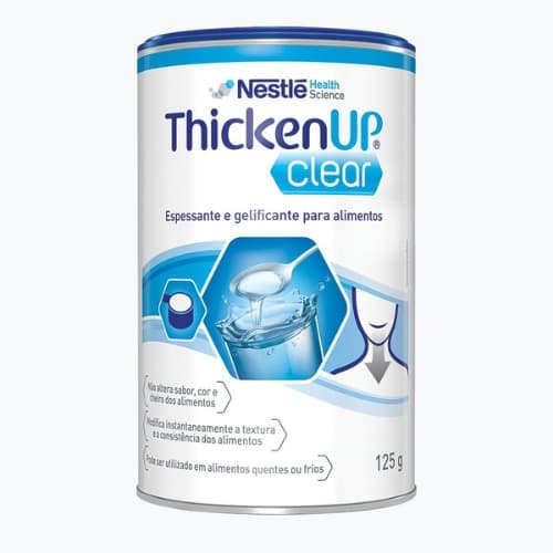 Resource ThickenUp Clear Espessante e Gelificante 125g Unidade Nestlé