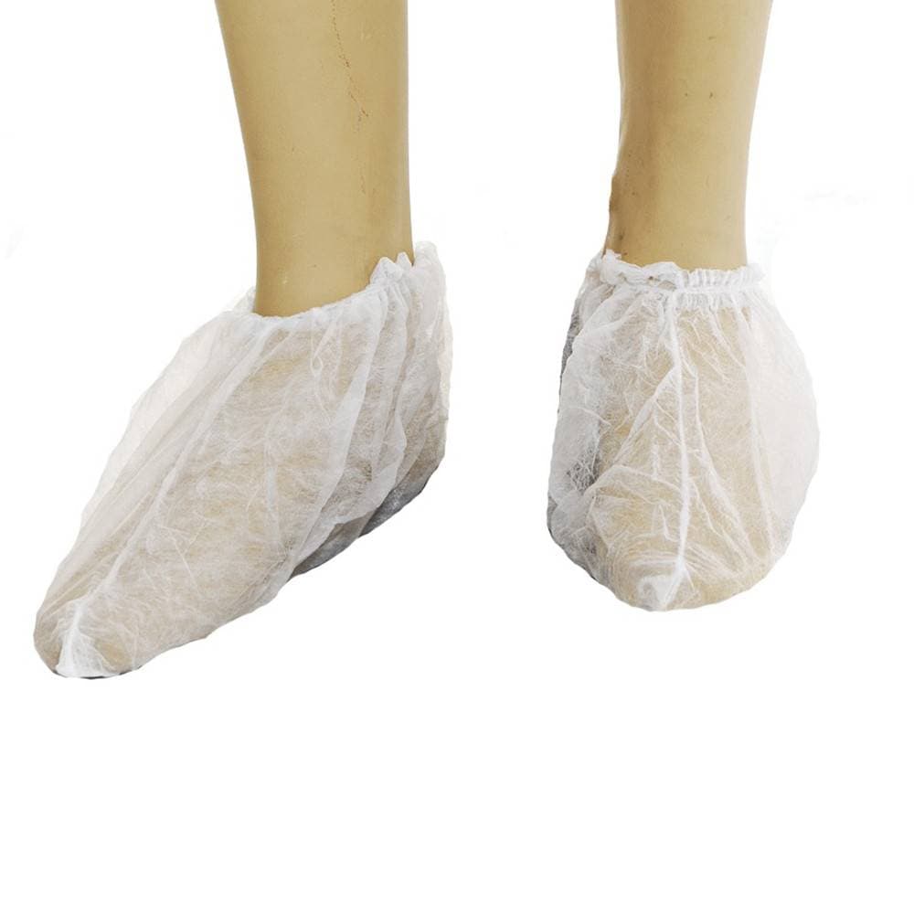 Sapatilha Descartável (Propé) Branca 20G Com 100 Unidades Anadona