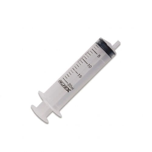 Seringa 20ml Sem Agulha Luer Slip Unidade - Injex
