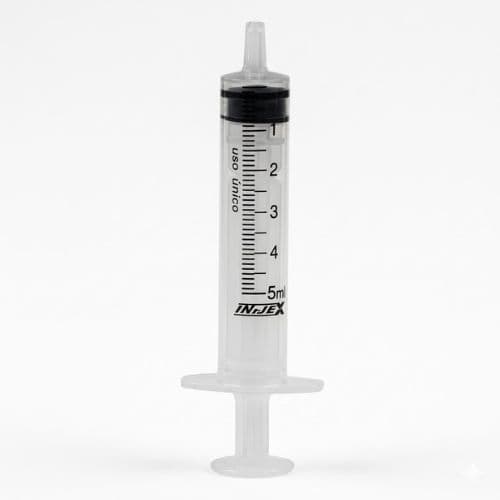 Seringa 5ml Sem Agulha Luer Slip Unidade - Injex