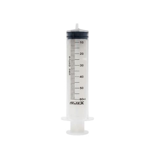 Seringa 60ML sem Agulha Bico Luer Slip Unidade - Injex