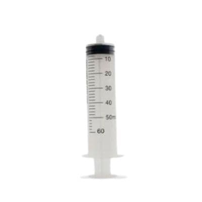 Seringa 60ML Sem Agulha Luer Lock Unidade