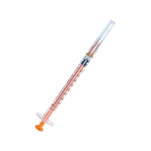 Seringa Descartável para Insulina 1ml Com Agulha 13 X 0,33 Unidade Solidor