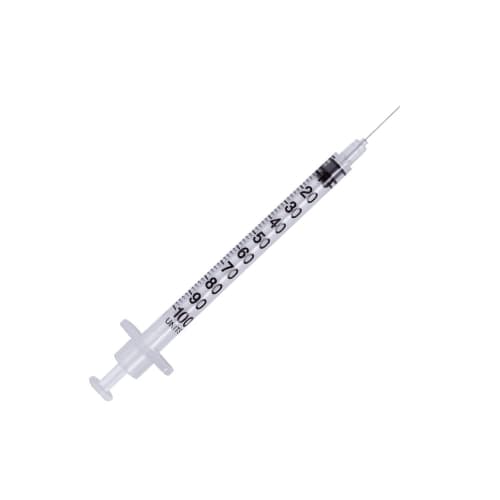 Seringa para Insulina 1ml com Agulha 6mm X 0,25mm 31G Blister - Uniqmed