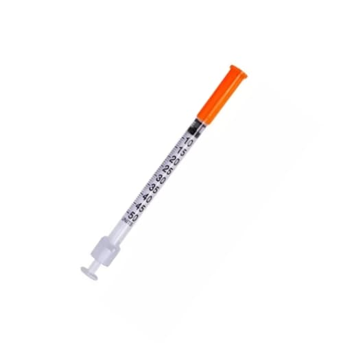 Seringas para Insulina 1mL com Agulha 5mm x 0,23mm (3/16 x 32G) - Unidade - Uniqmed